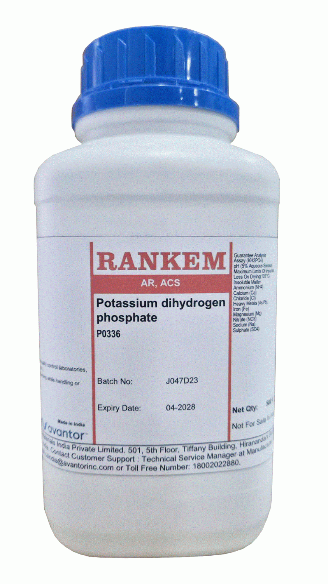 Potassium dihydrogen phosphate
