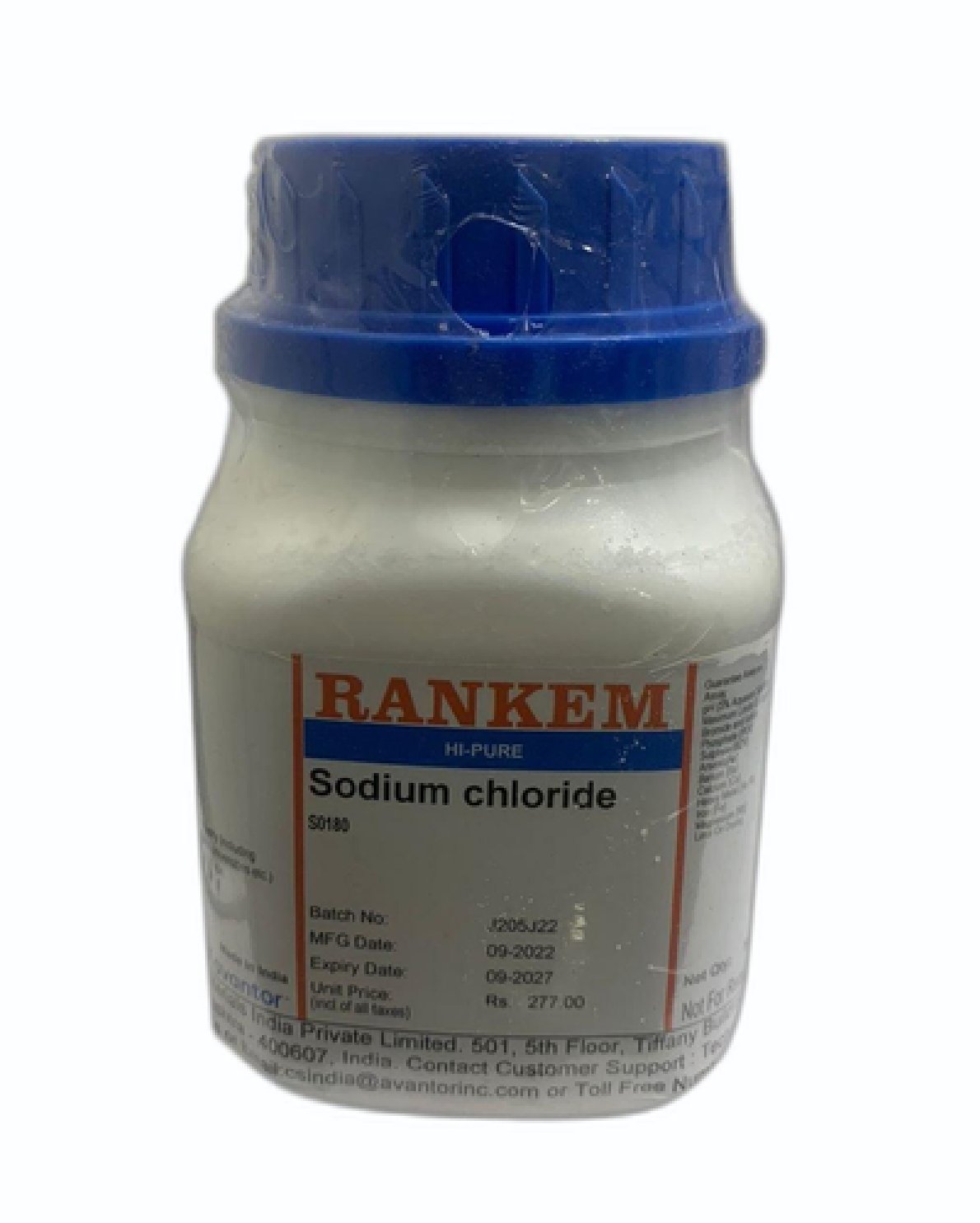 Potassium chloride, Laboratory Reagent, Rankem®