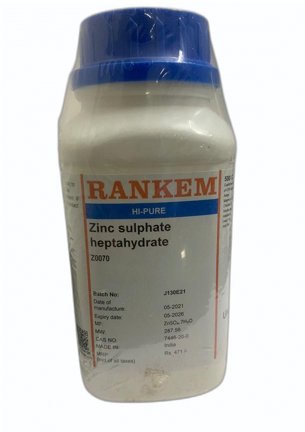 ZINC SULPHATE